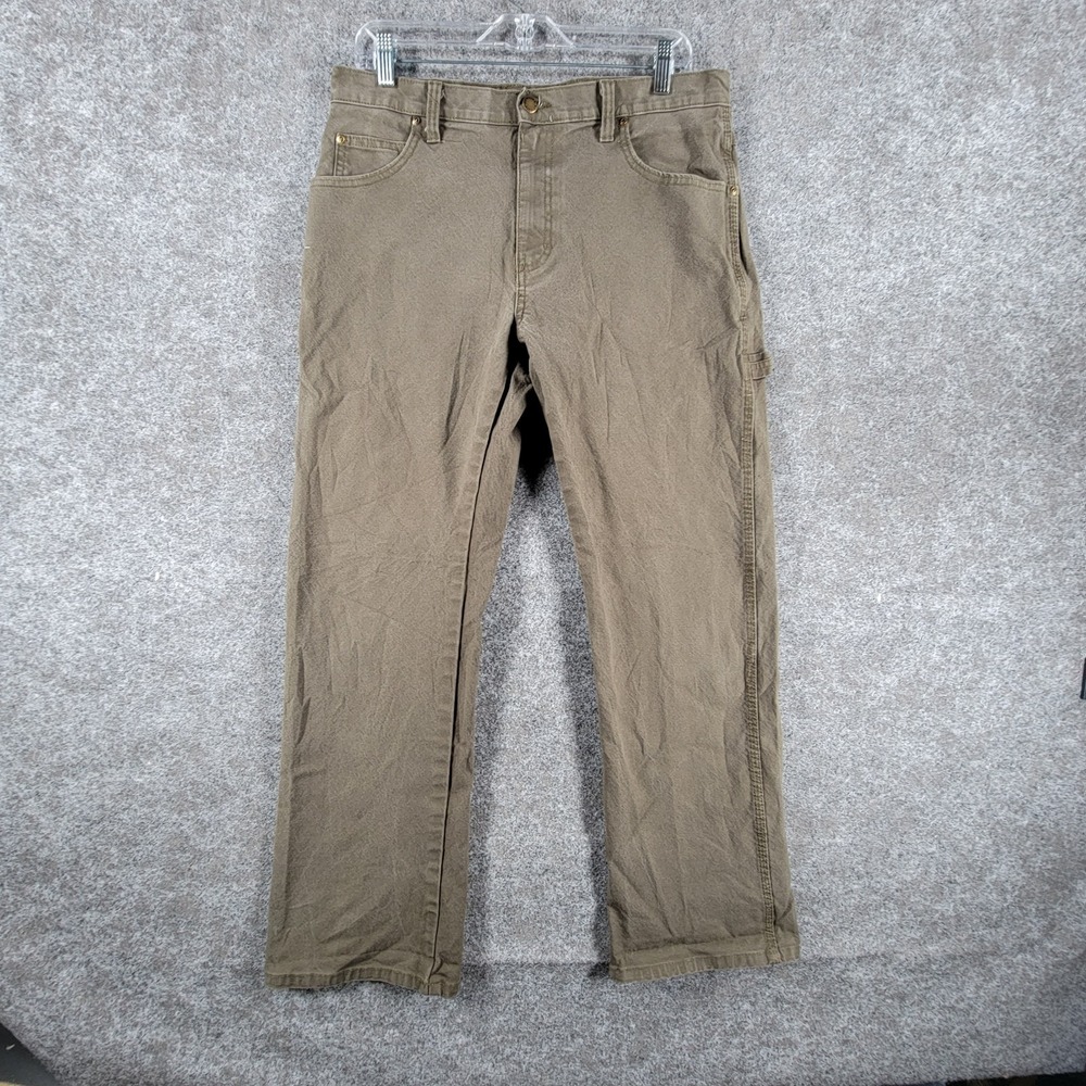 Dickies Genuine Relaxed Fit Carpenter Pants Mens 32x30‎ Khaki Mid Rise Workwear